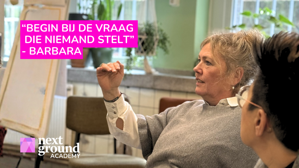 "Barbara Pals over waarom projecten vastlopen: Begin bij de vraag die niemand stelt"